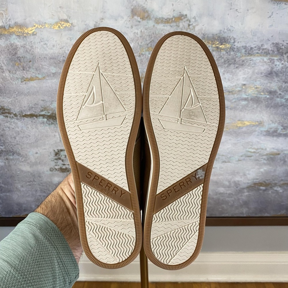 Sperry Top-Sider Shoes Womens Size 8.5 Brown Leather Boat Memory Foam STS85980 - Picture 11 of 11